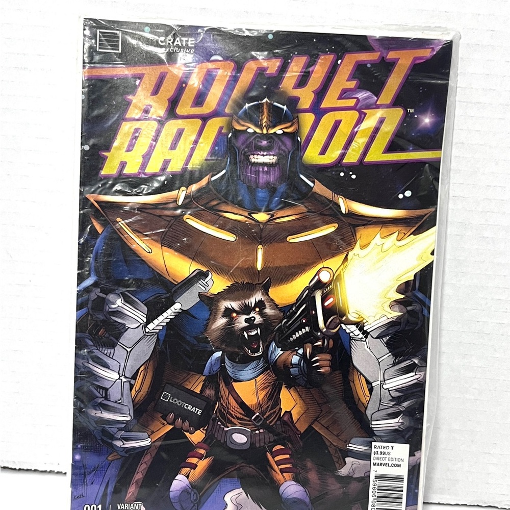 Marvel Rocket Raccoon Comic Variant Edition #1
